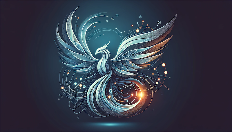 stylized Phoenix Framework logo